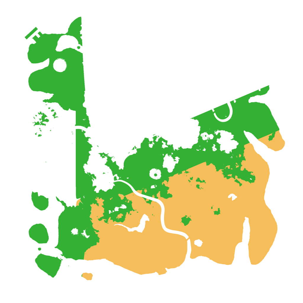 Biome Rust Map: Procedural Map, Size: 4000, Seed: 1162534532