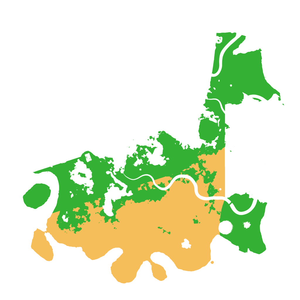 Biome Rust Map: Procedural Map, Size: 4000, Seed: 1176189356