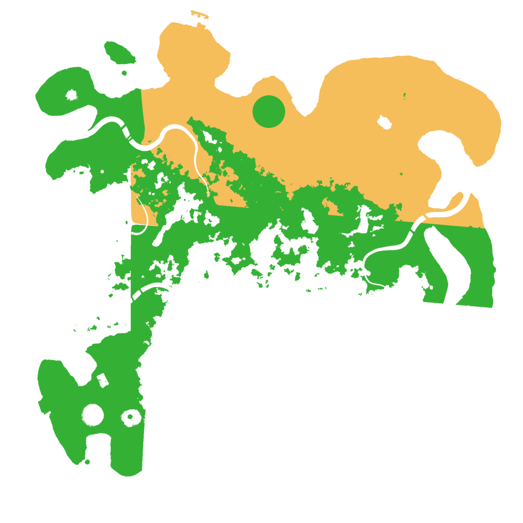 Biome Rust Map: Procedural Map, Size: 4250, Seed: 1282365659