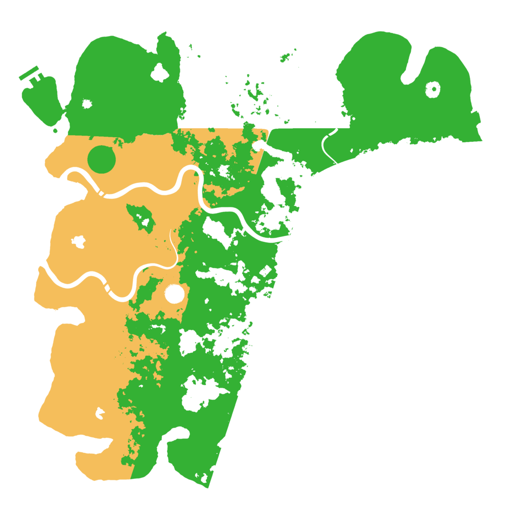 Biome Rust Map: Procedural Map, Size: 4800, Seed: 1580283069