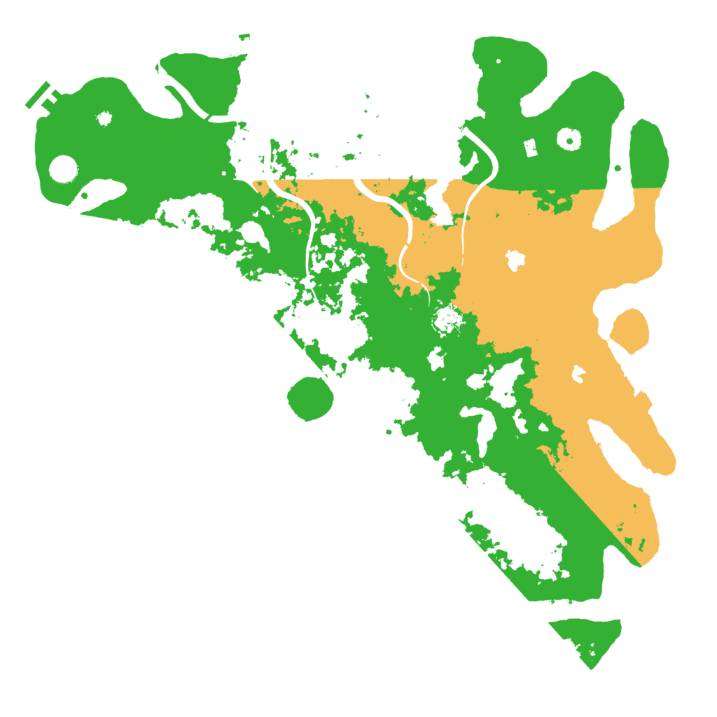 Biome Rust Map: Procedural Map, Size: 4500, Seed: 133812183