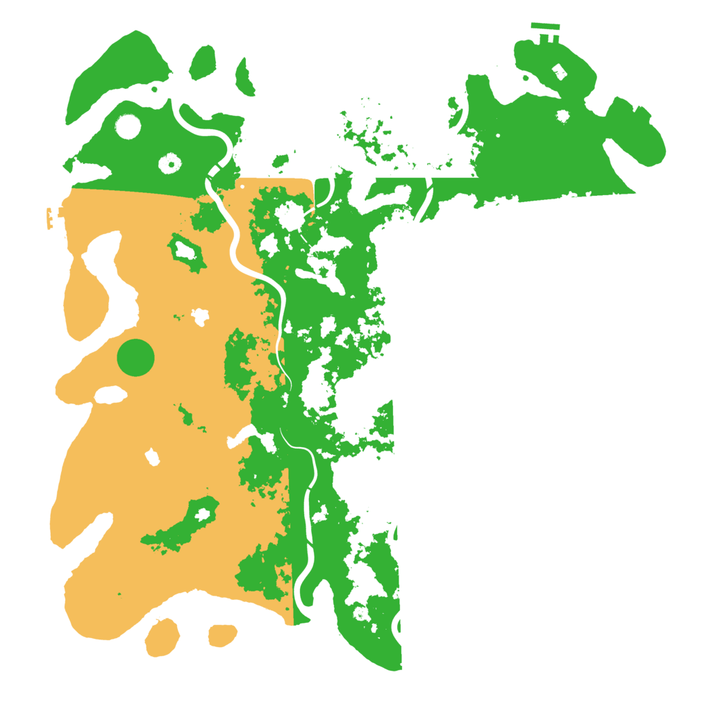 Biome Rust Map: Procedural Map, Size: 5000, Seed: 771882442