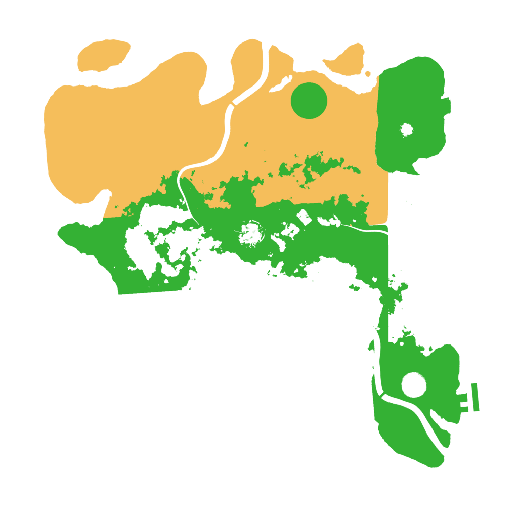 Biome Rust Map: Procedural Map, Size: 3750, Seed: 1937568871