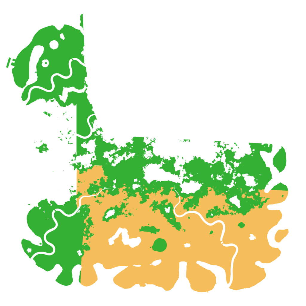Biome Rust Map: Procedural Map, Size: 6000, Seed: 103675922