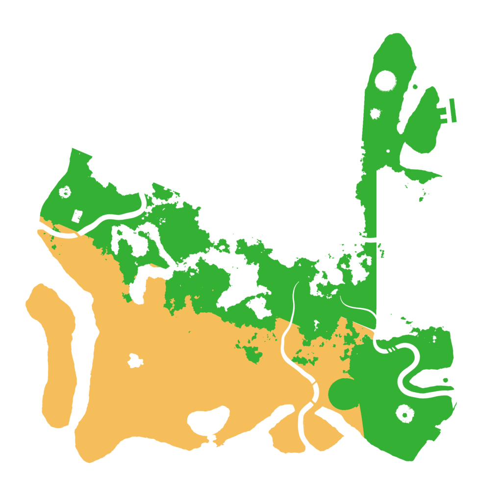 Biome Rust Map: Procedural Map, Size: 4250, Seed: 1277542209