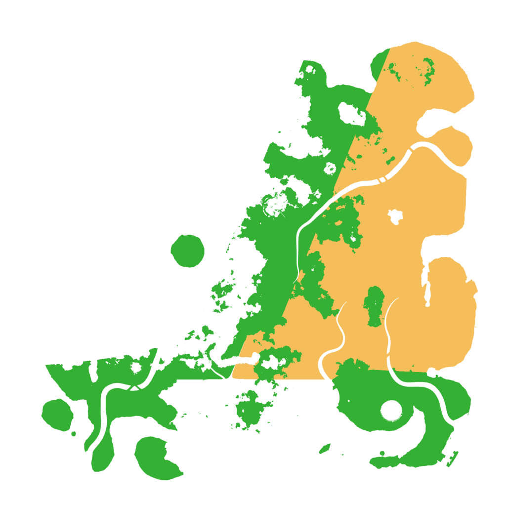 Biome Rust Map: Procedural Map, Size: 4250, Seed: 4288456