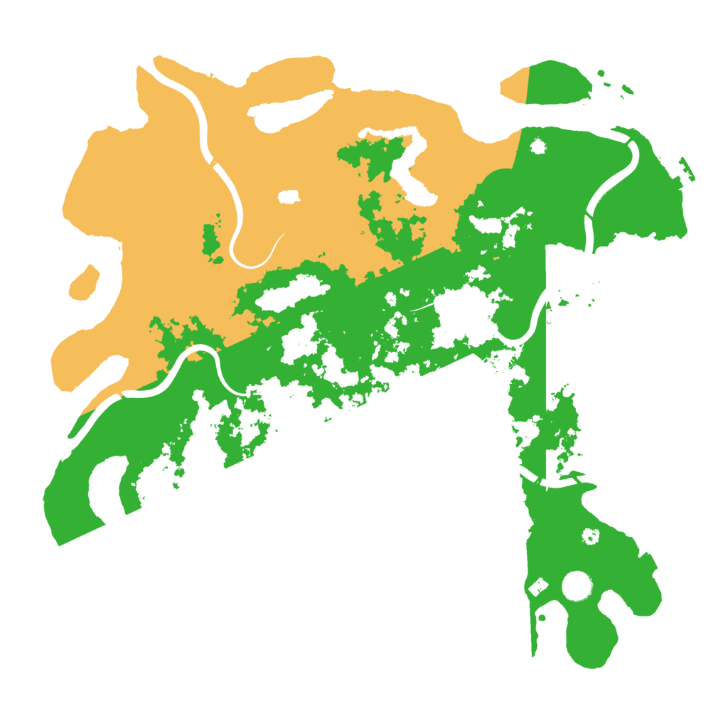 Biome Rust Map: Procedural Map, Size: 4250, Seed: 951087623