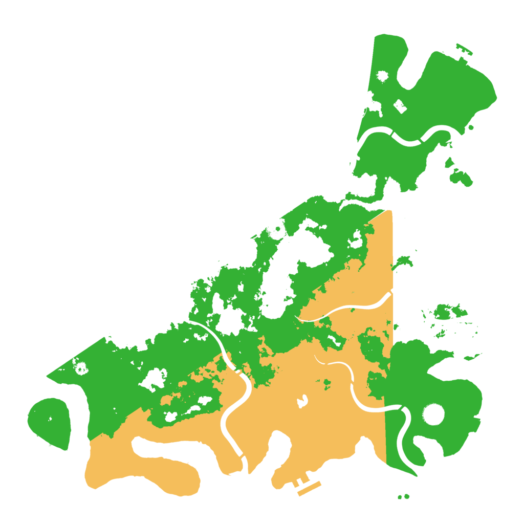 Biome Rust Map: Procedural Map, Size: 4250, Seed: 2066268280
