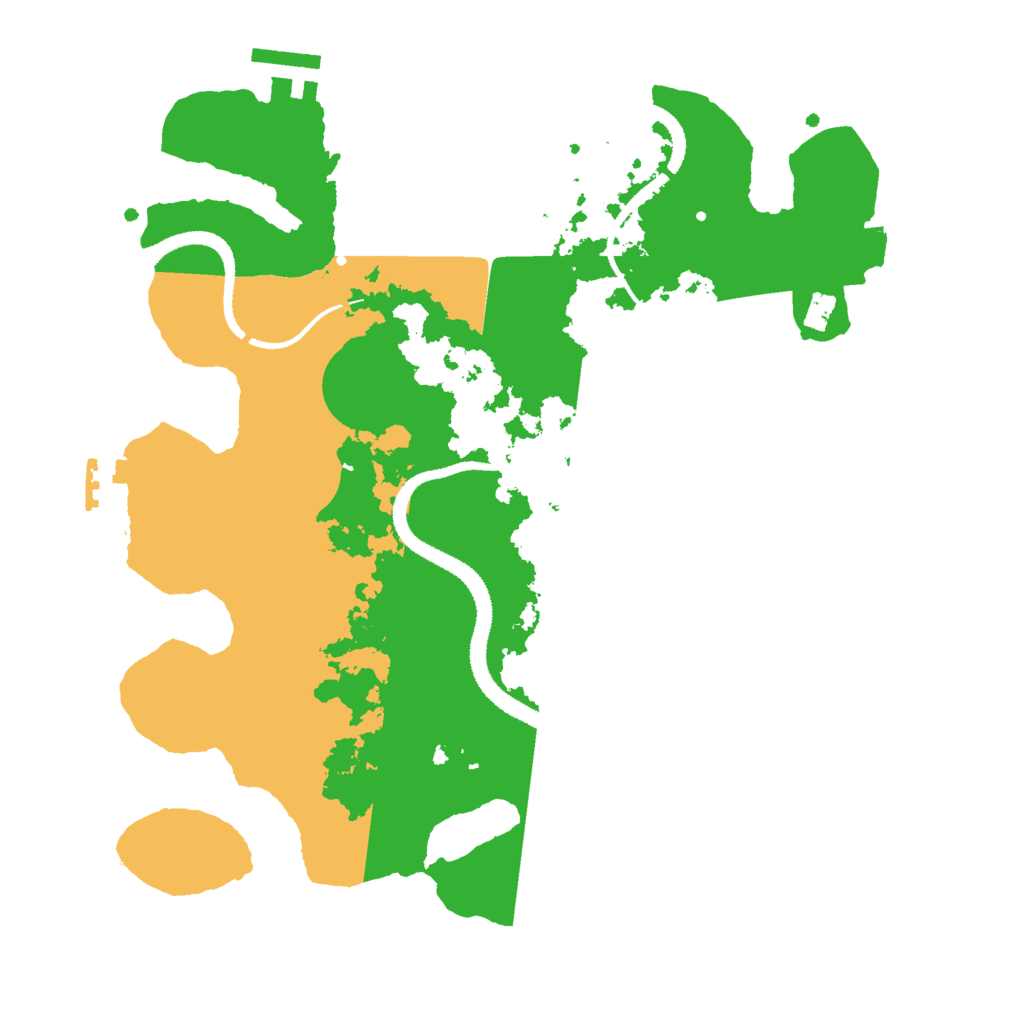 Biome Rust Map: Procedural Map, Size: 3000, Seed: 1564323571