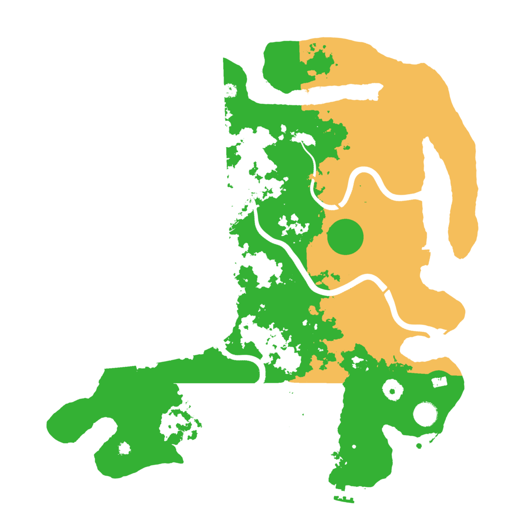 Biome Rust Map: Procedural Map, Size: 3750, Seed: 1909650471