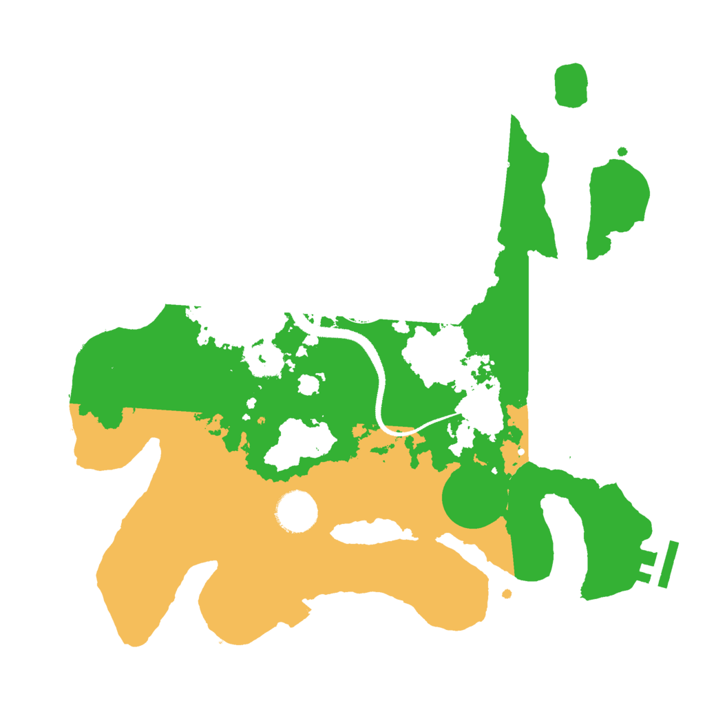 Biome Rust Map: Procedural Map, Size: 3000, Seed: 191681097