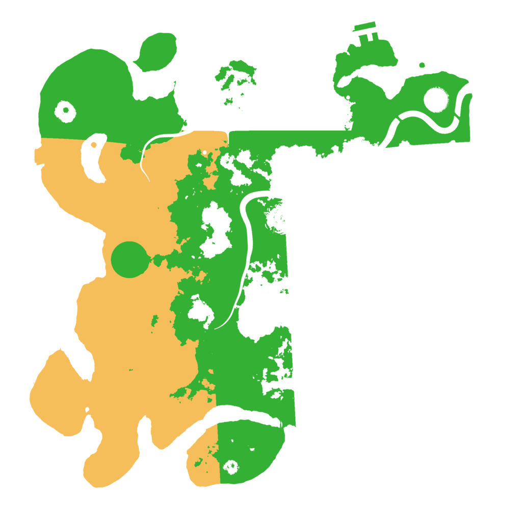 Biome Rust Map: Procedural Map, Size: 3750, Seed: 532283934