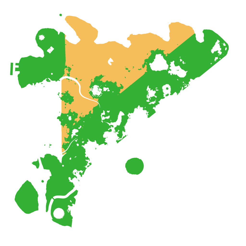 Biome Rust Map: Procedural Map, Size: 4000, Seed: 342461389