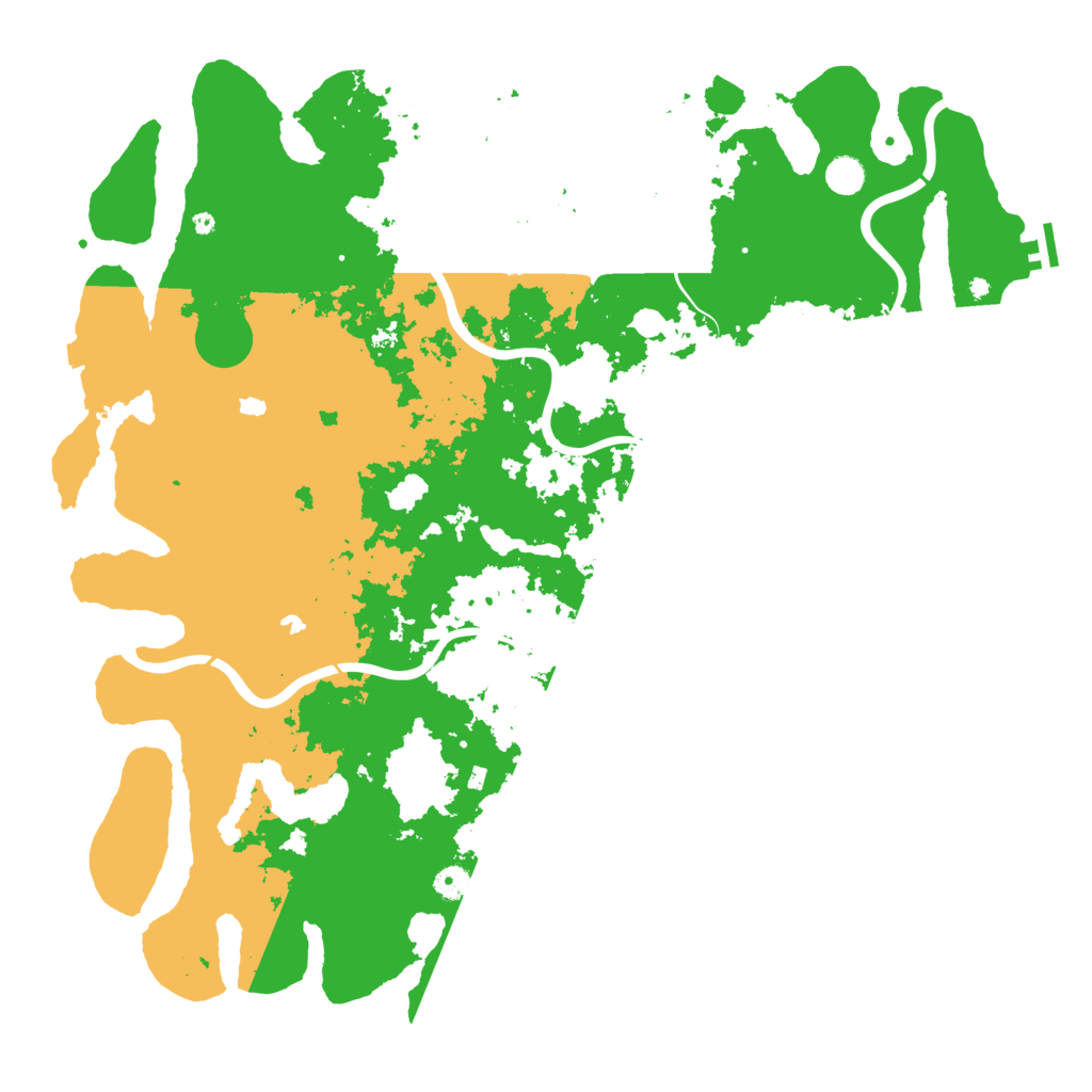 Biome Rust Map: Procedural Map, Size: 5000, Seed: 1570128619