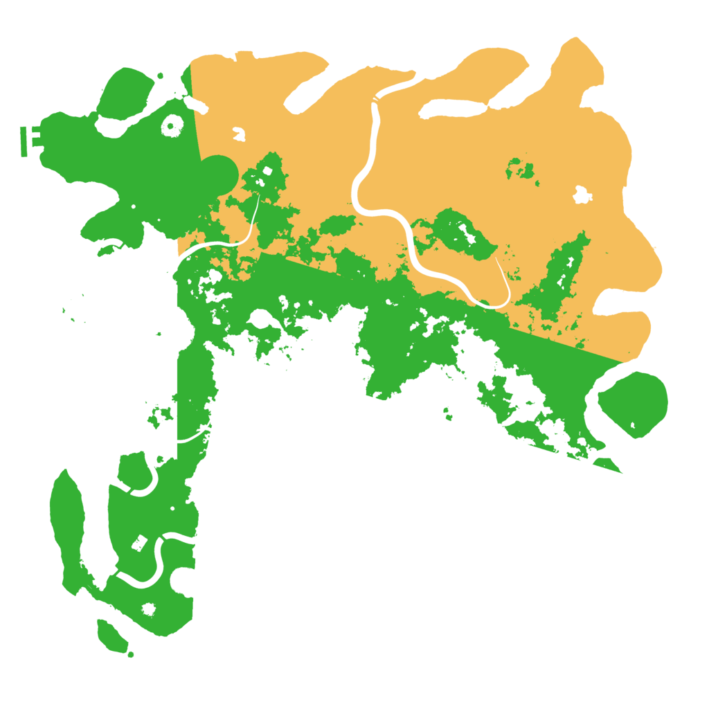 Biome Rust Map: Procedural Map, Size: 4750, Seed: 2127343868