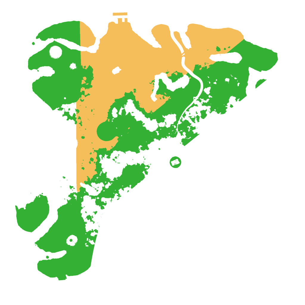 Biome Rust Map: Procedural Map, Size: 4250, Seed: 1850078226