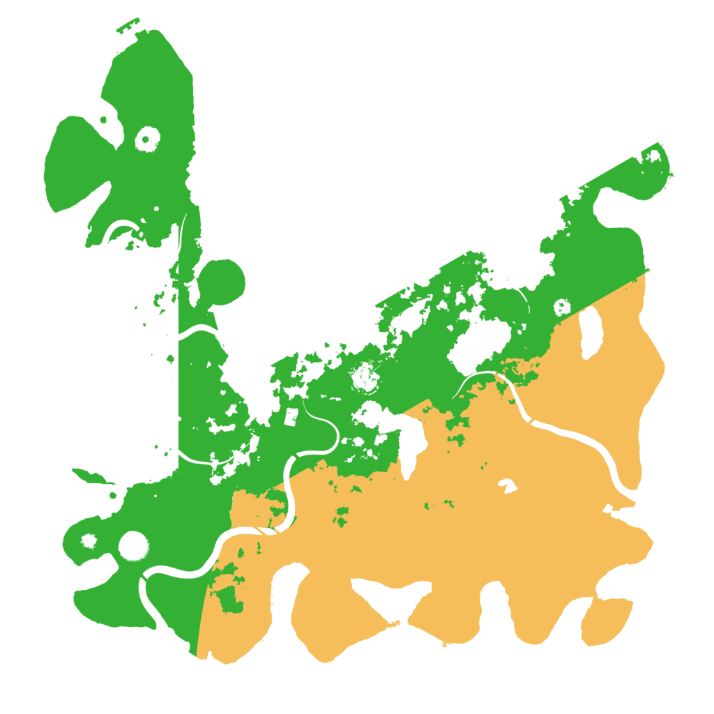 Biome Rust Map: Procedural Map, Size: 4250, Seed: 1054592448