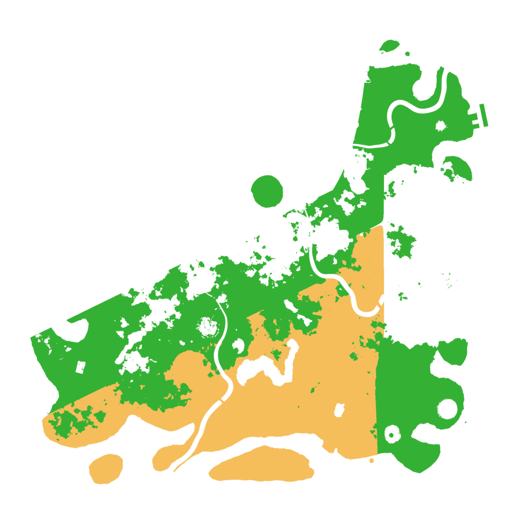 Biome Rust Map: Procedural Map, Size: 4500, Seed: 10703