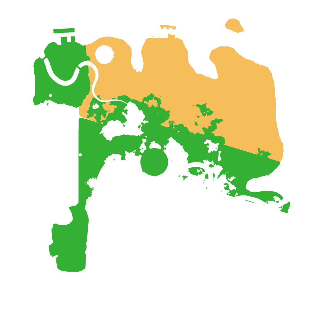 Biome Rust Map: Procedural Map, Size: 3000, Seed: 514802045