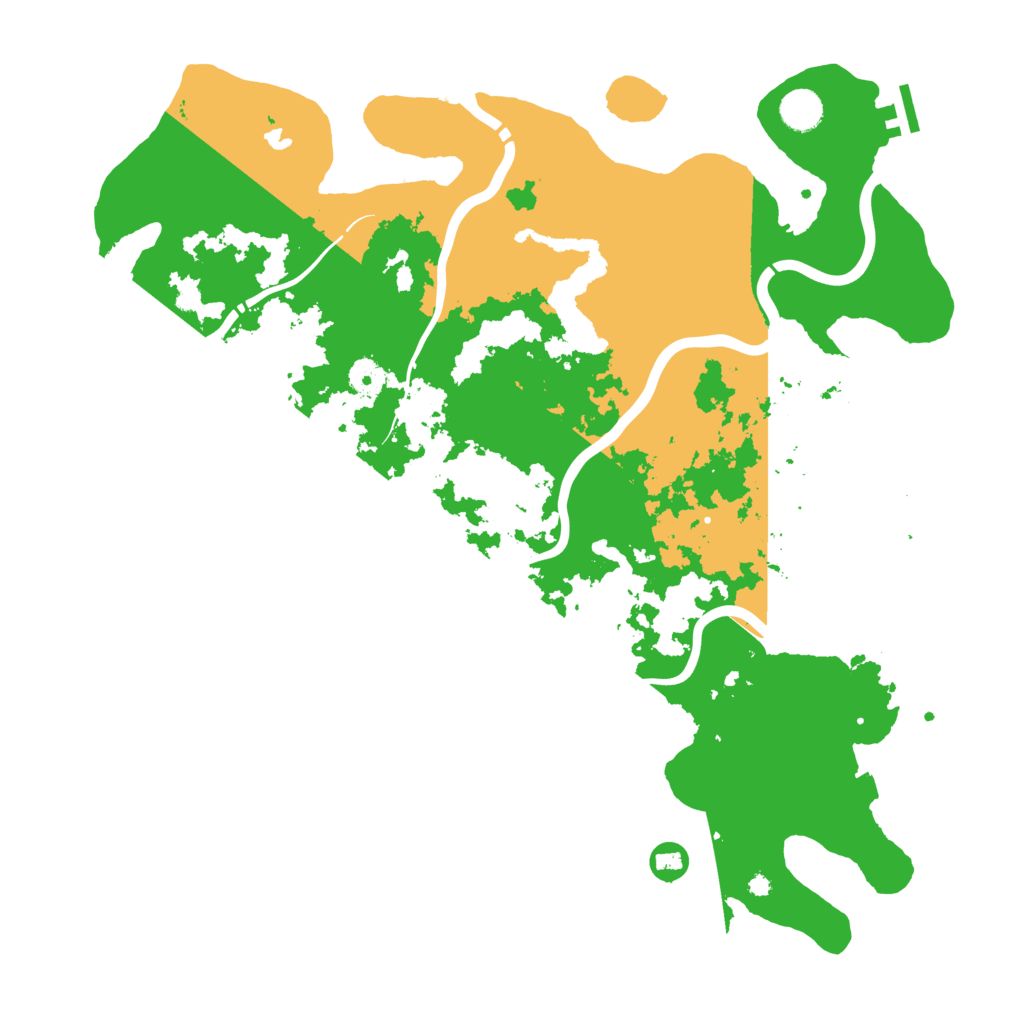 Biome Rust Map: Procedural Map, Size: 4250, Seed: 1415693138