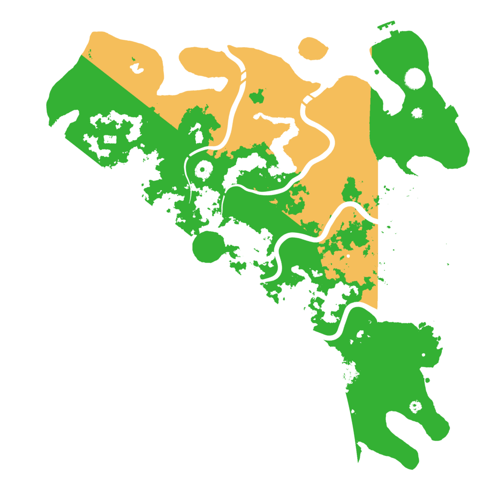 Biome Rust Map: Procedural Map, Size: 4250, Seed: 1415693138