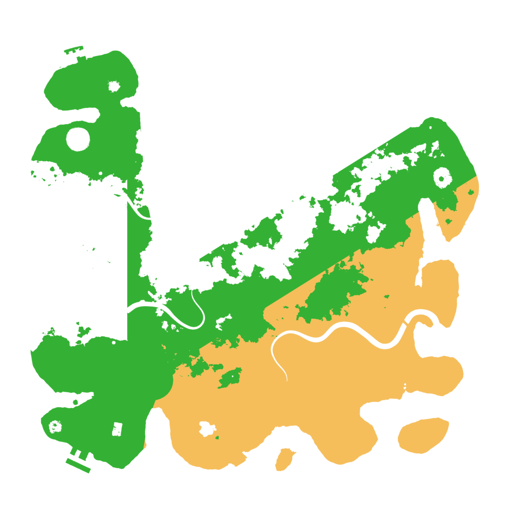 Biome Rust Map: Procedural Map, Size: 4000, Seed: 657452110