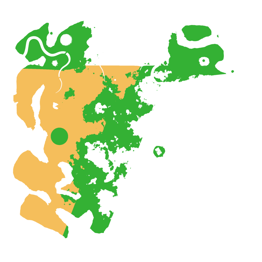 Biome Rust Map: Procedural Map, Size: 4000, Seed: 3011985