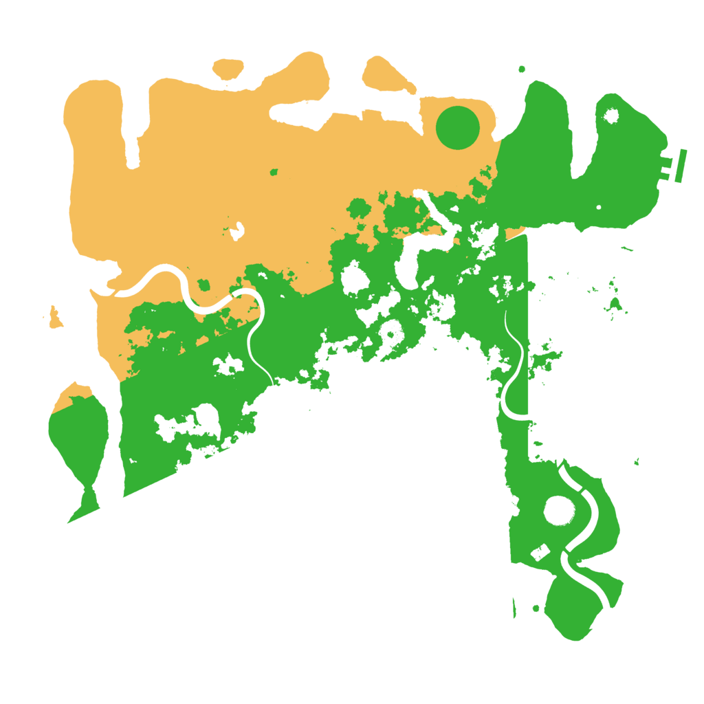 Biome Rust Map: Procedural Map, Size: 4250, Seed: 1067659842
