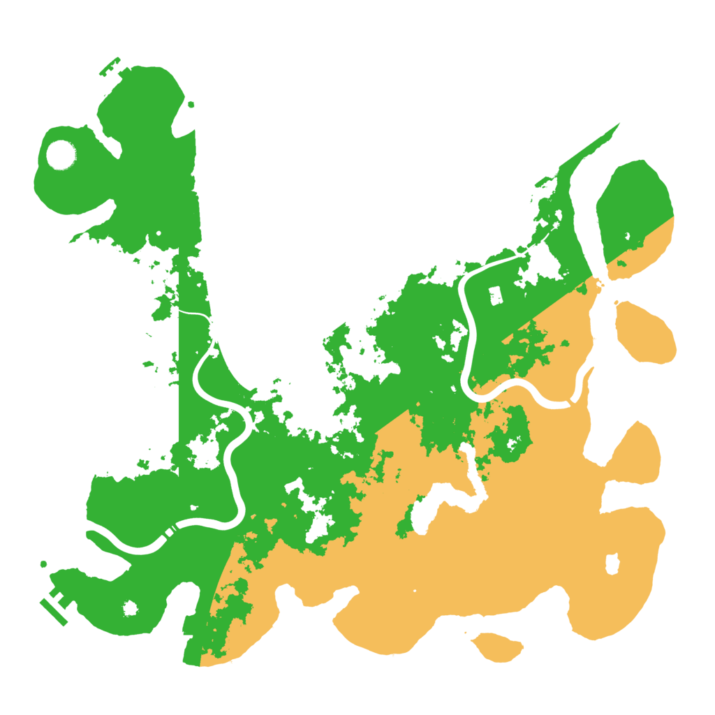 Biome Rust Map: Procedural Map, Size: 4250, Seed: 2083538659