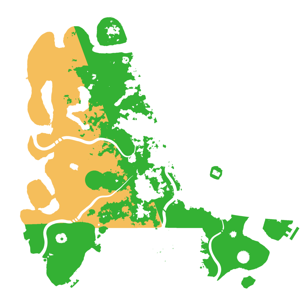 Biome Rust Map: Procedural Map, Size: 4300, Seed: 1956173785