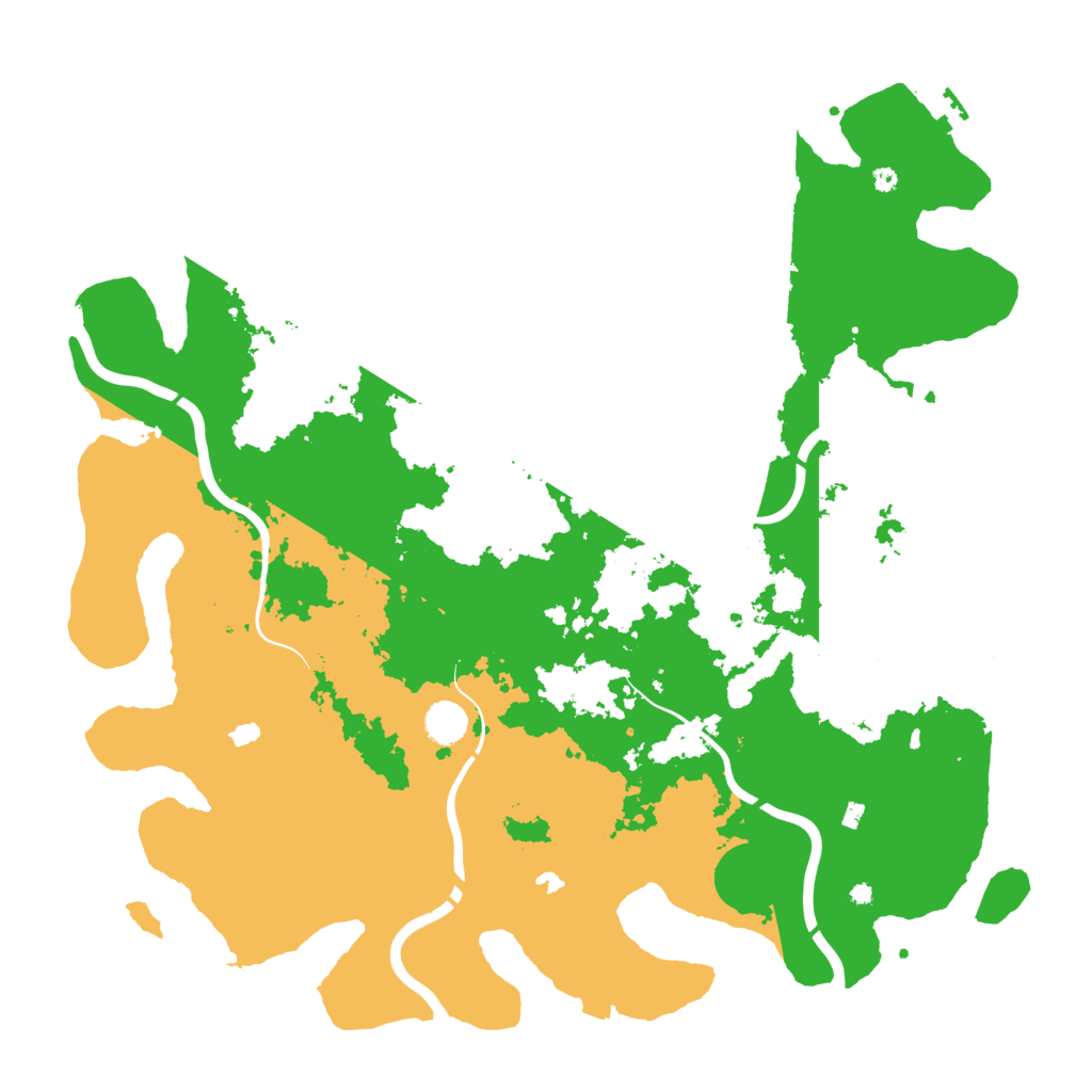 Biome Rust Map: Procedural Map, Size: 4500, Seed: 580388826