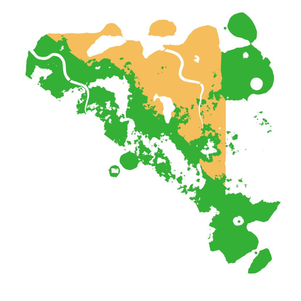 Biome Rust Map: Procedural Map, Size: 4500, Seed: 4587348