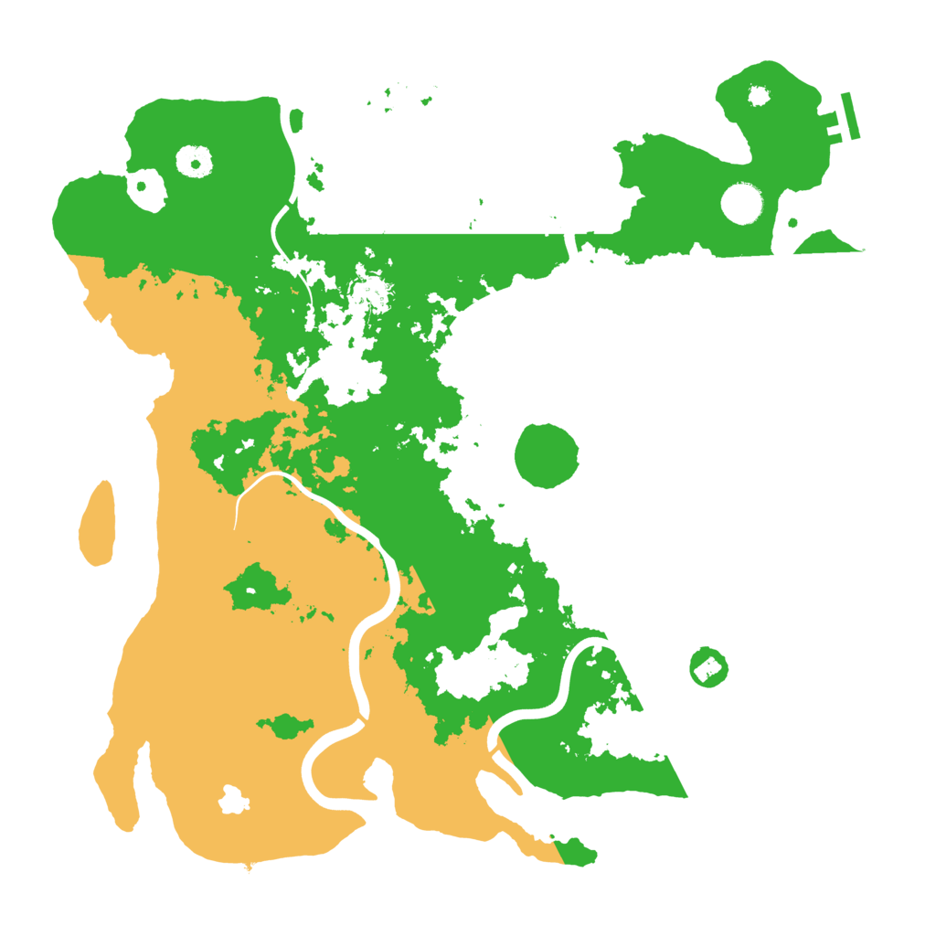 Biome Rust Map: Procedural Map, Size: 4000, Seed: 1817282749