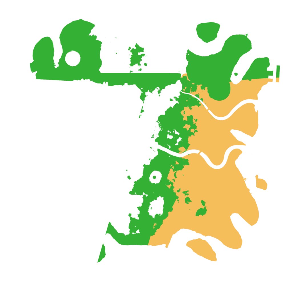 Biome Rust Map: Procedural Map, Size: 3500, Seed: 1489166938