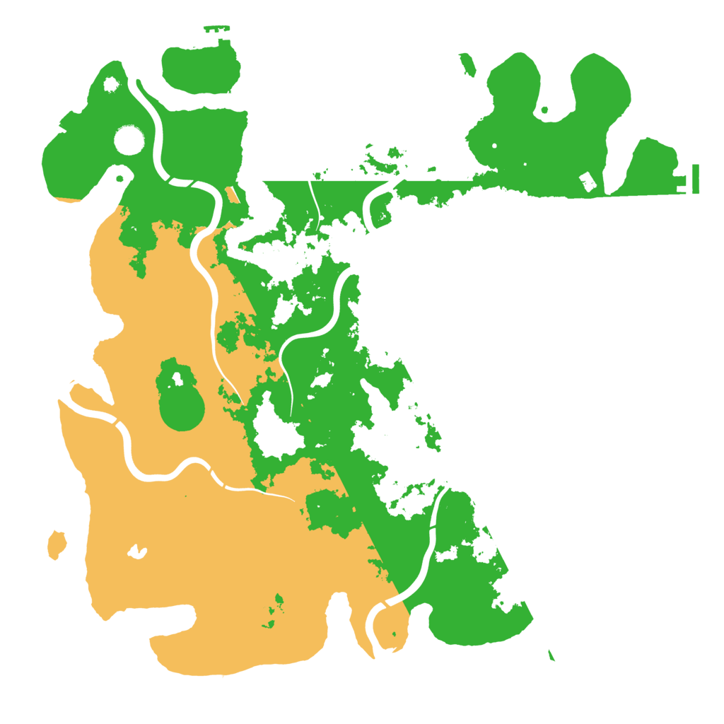 Biome Rust Map: Procedural Map, Size: 4250, Seed: 1115857931