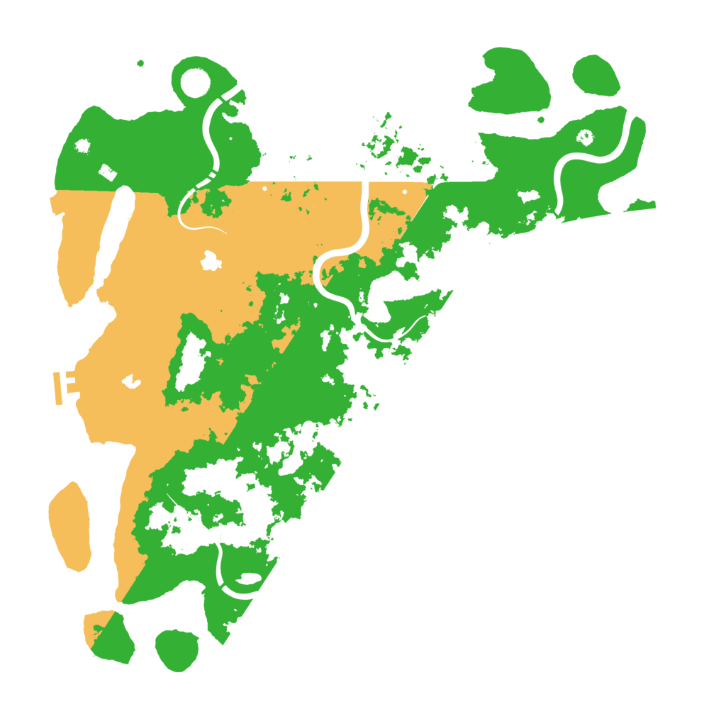 Biome Rust Map: Procedural Map, Size: 4500, Seed: 808062000