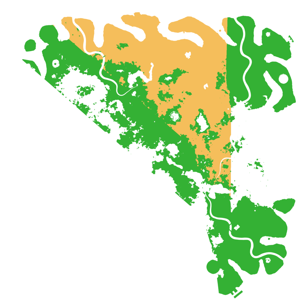 Biome Rust Map: Procedural Map, Size: 6000, Seed: 847706112