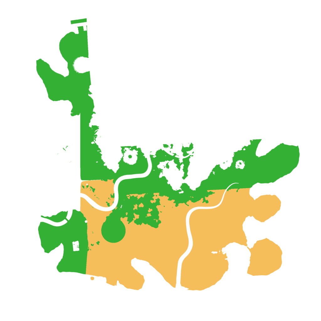 Biome Rust Map: Procedural Map, Size: 3500, Seed: 1482346210