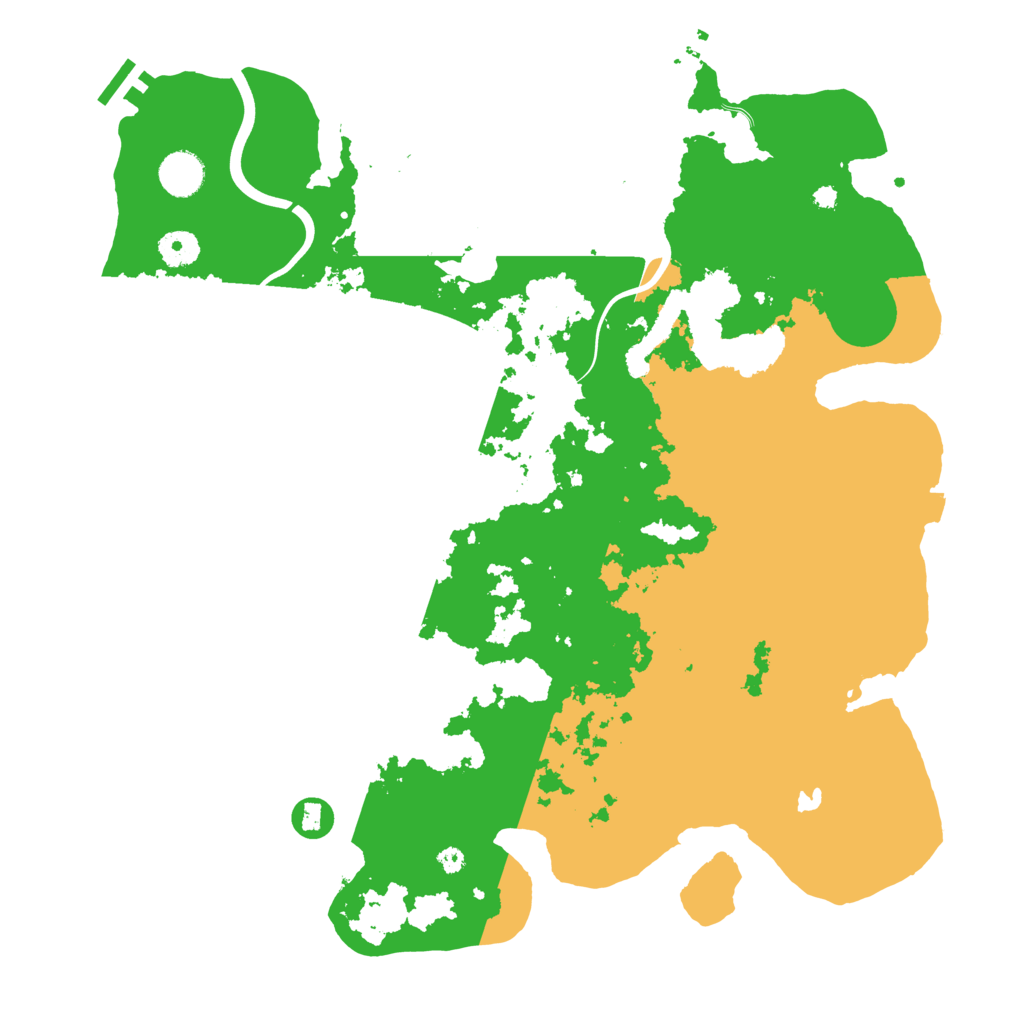 Biome Rust Map: Procedural Map, Size: 4000, Seed: 581638362