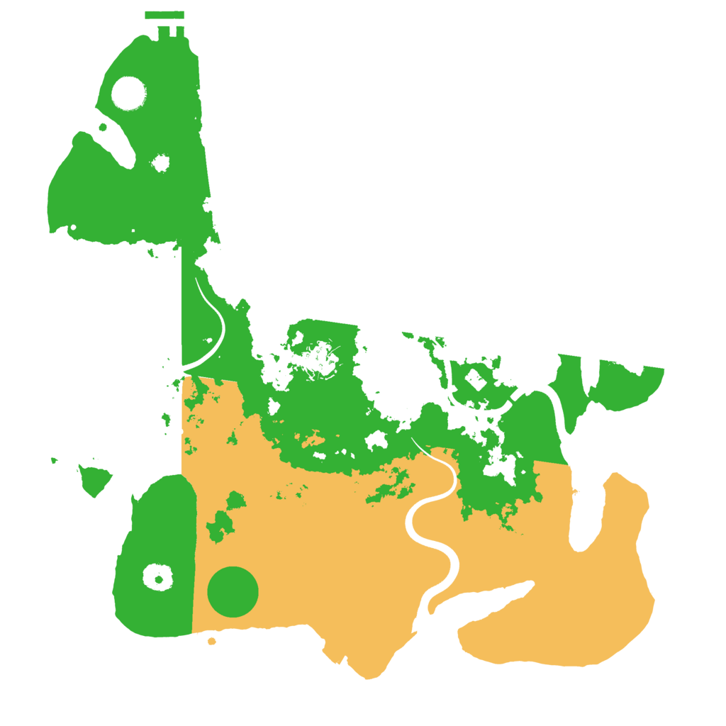 Biome Rust Map: Procedural Map, Size: 3750, Seed: 1685159971