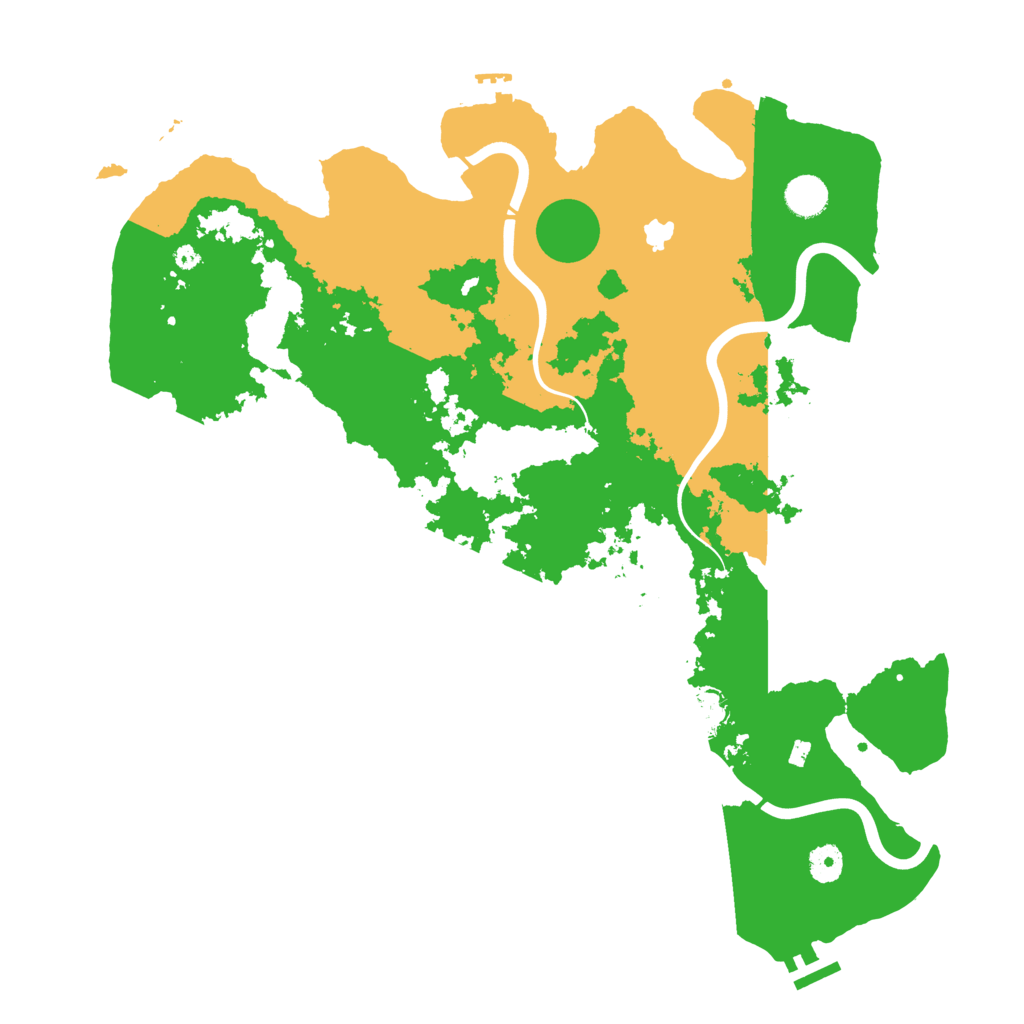 Biome Rust Map: Procedural Map, Size: 4250, Seed: 783145650