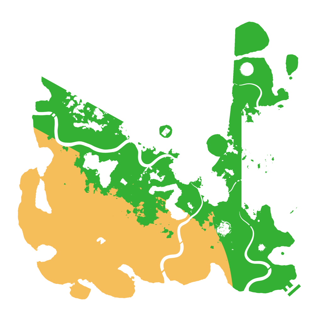 Biome Rust Map: Procedural Map, Size: 4250, Seed: 1292490932