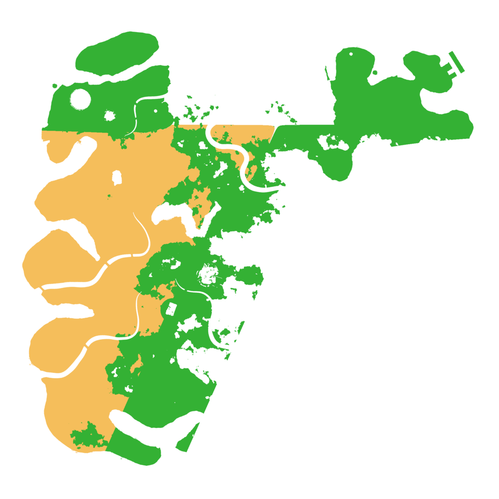 Biome Rust Map: Procedural Map, Size: 4250, Seed: 11812