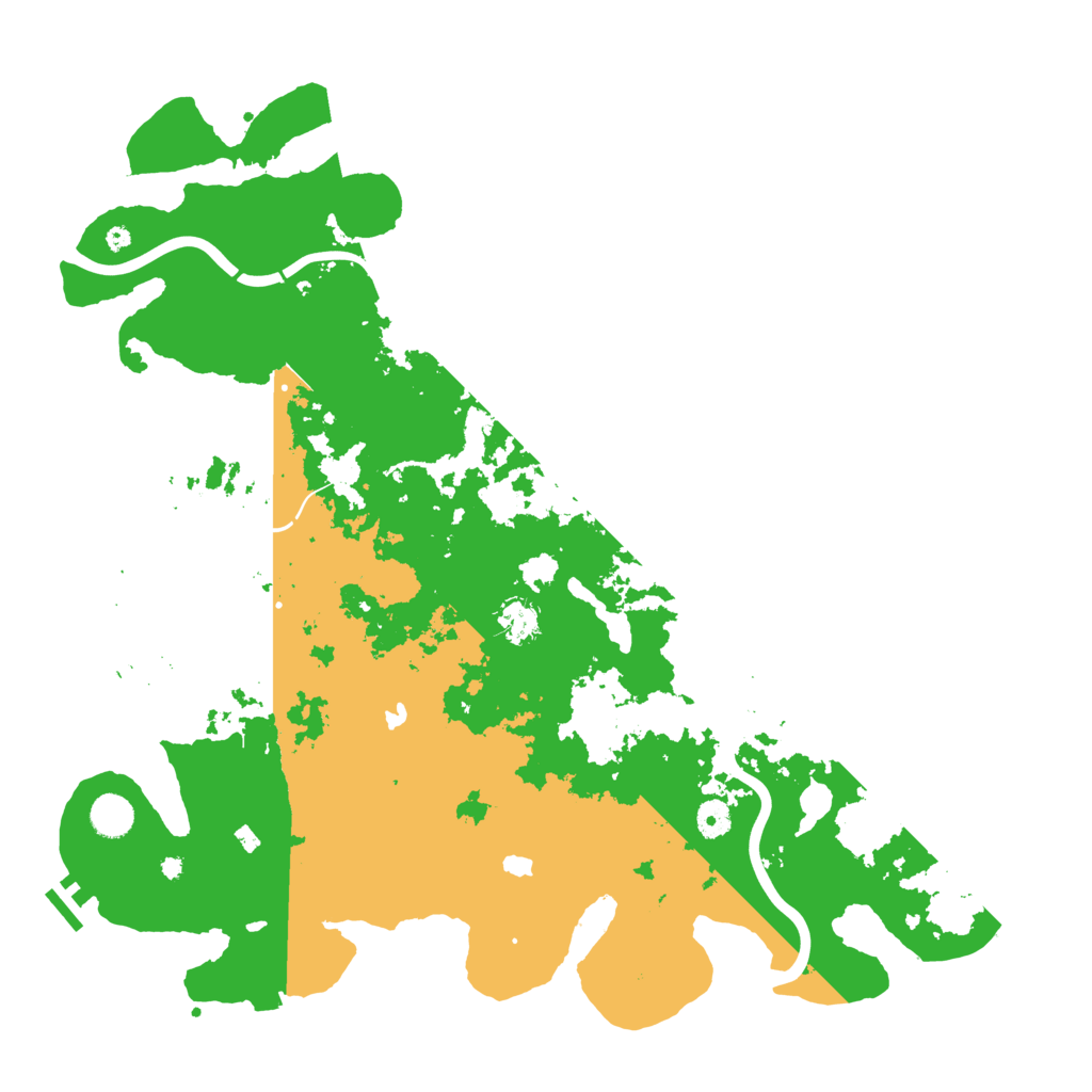 Biome Rust Map: Procedural Map, Size: 4500, Seed: 73391272