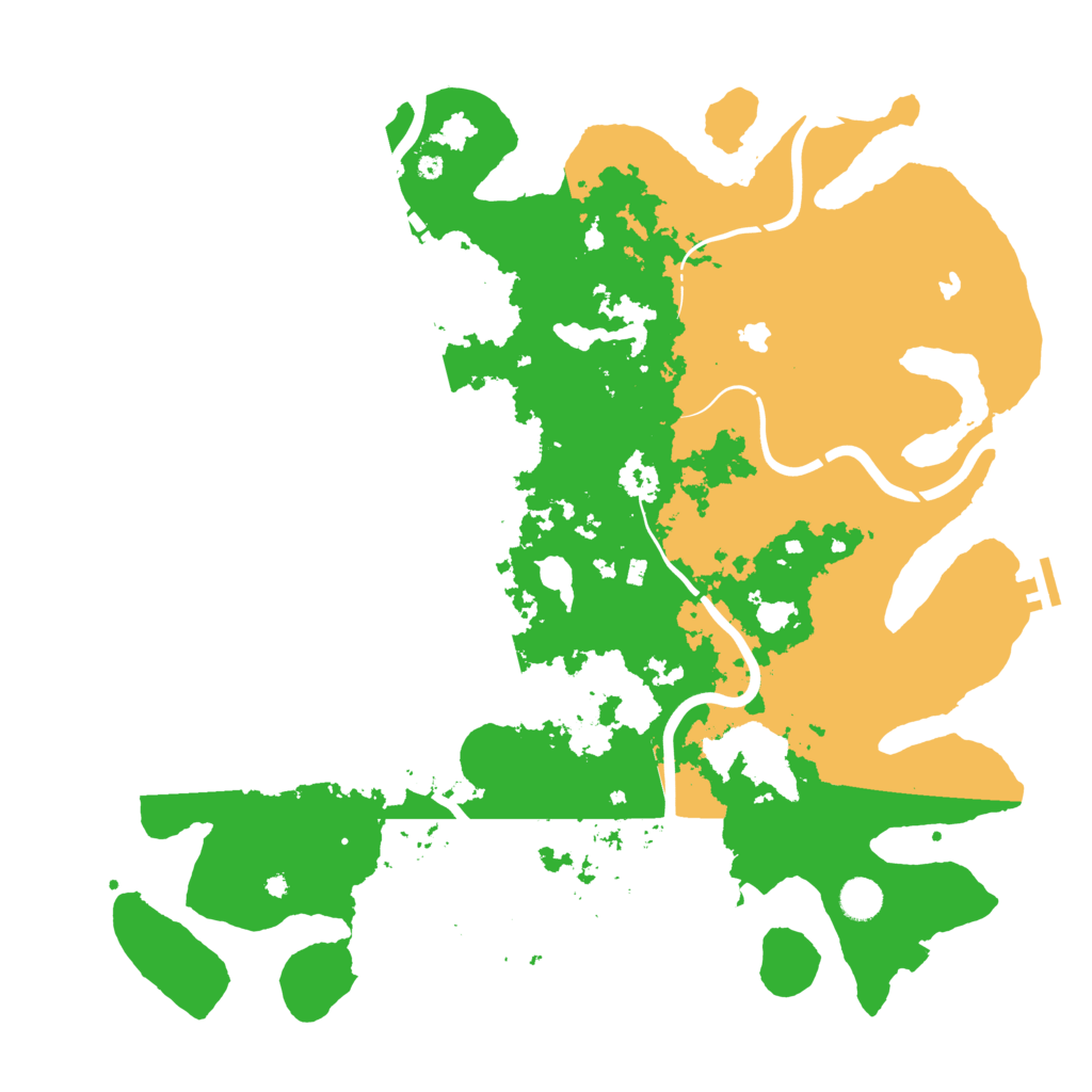 Biome Rust Map: Procedural Map, Size: 4500, Seed: 189482761
