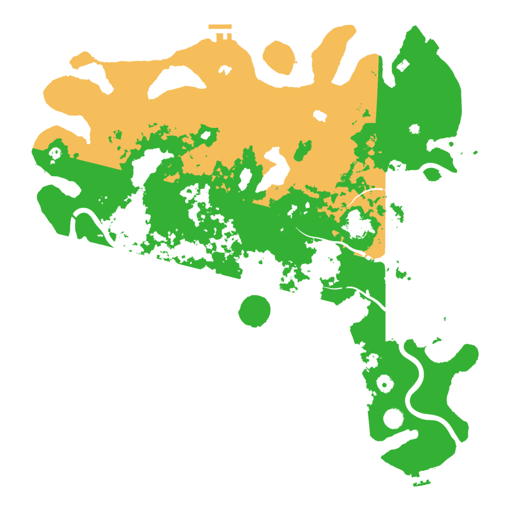 Biome Rust Map: Procedural Map, Size: 4500, Seed: 15842179