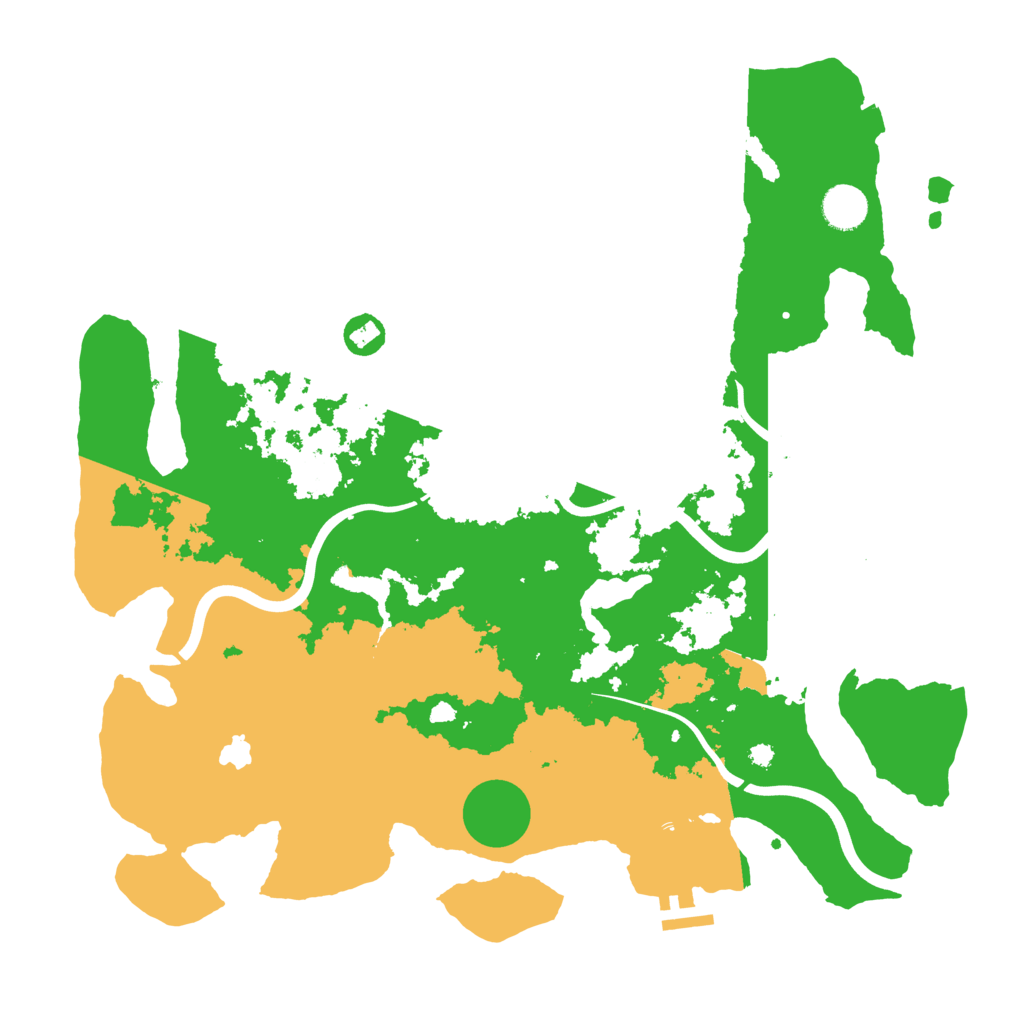 Biome Rust Map: Procedural Map, Size: 4000, Seed: 1877814959
