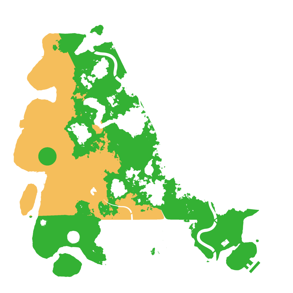 Biome Rust Map: Procedural Map, Size: 4250, Seed: 58578545