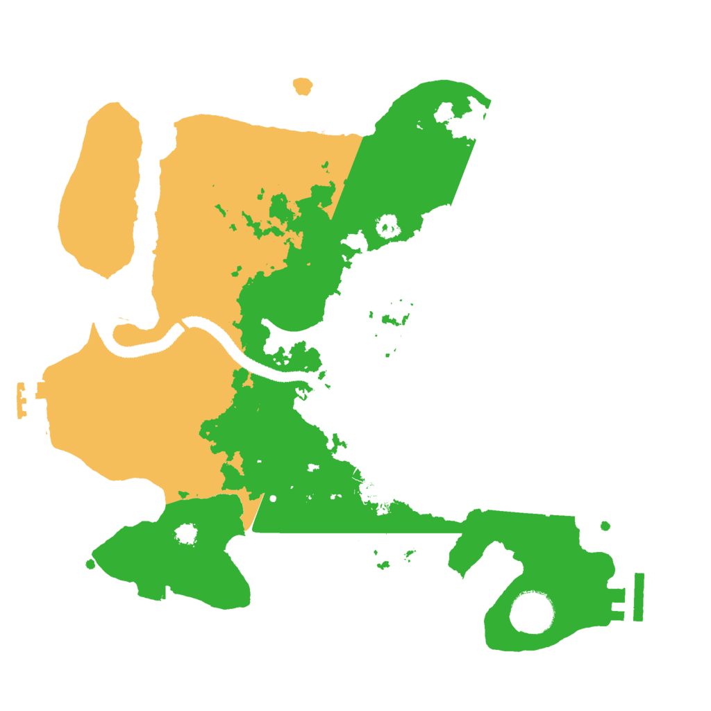 Biome Rust Map: Procedural Map, Size: 2975, Seed: 527929155
