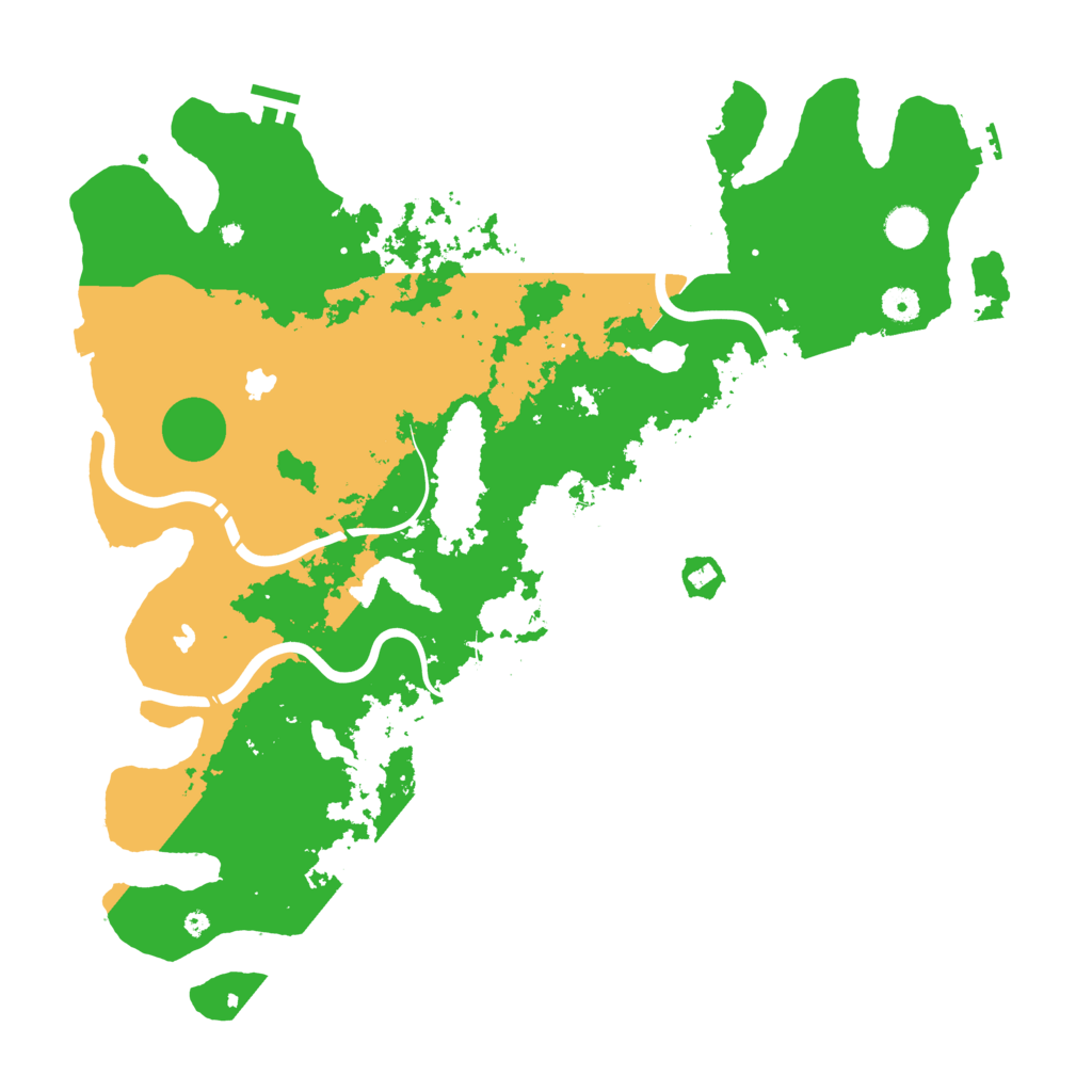 Biome Rust Map: Procedural Map, Size: 4500, Seed: 804818638